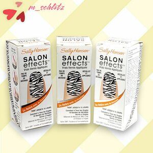 NEW 🌟 Sally Hansen Salon Effects Wild Child Real Nail Polish Strips 🌟 3 Pack